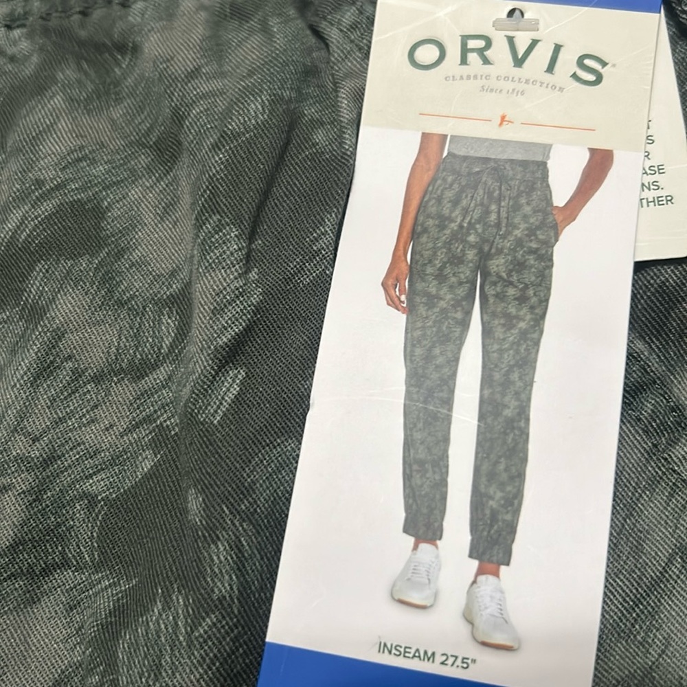 NWT Orvis tencel joggers size L  M, XL